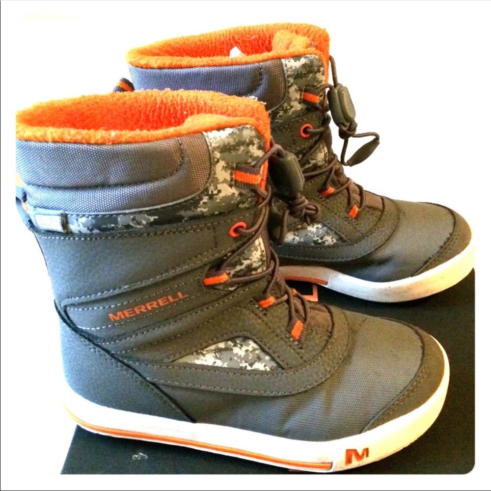 Merrell kids boots size 12